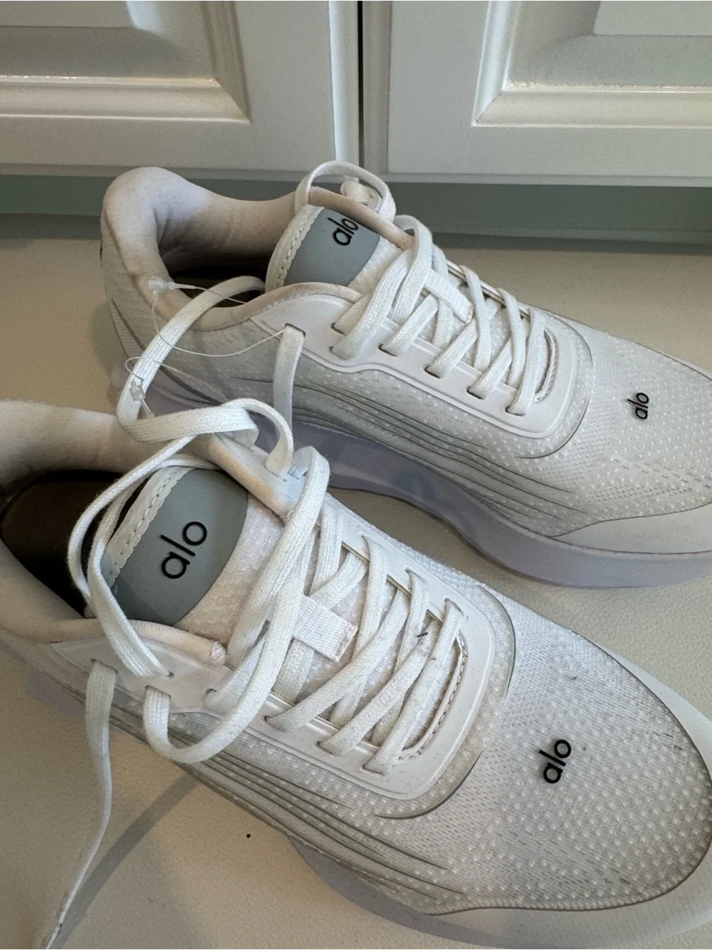 Alo women’s white Athletic Sneakers - Lightweight Comfort